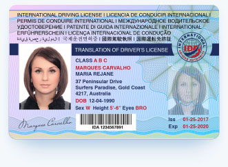 Apply for international driver license online